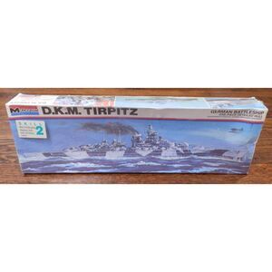 Monogram DKM Tirpitz Model Kit 16 Inch New in Box
